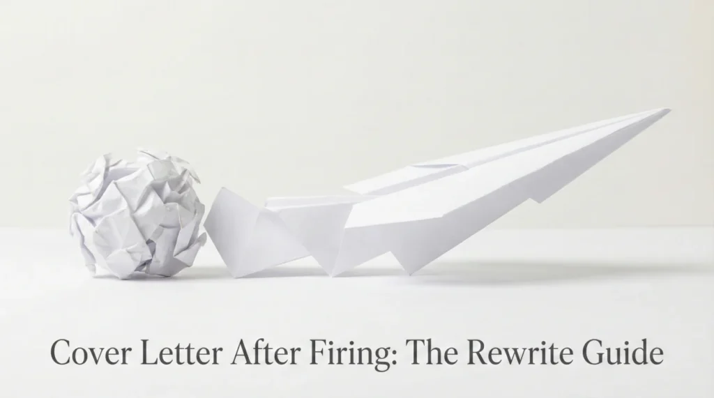 How To Explain Being Fired In A Cover Letter
