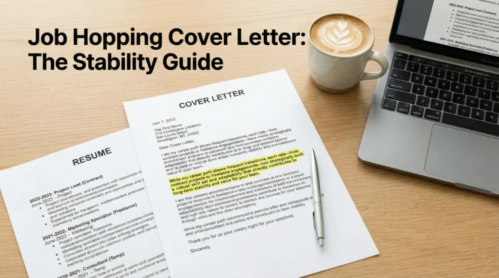 Job Hopping Cover Letter Paragraph