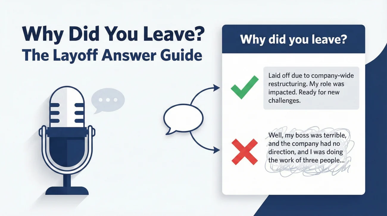 Why Did You Leave Your Last Job Laid Off