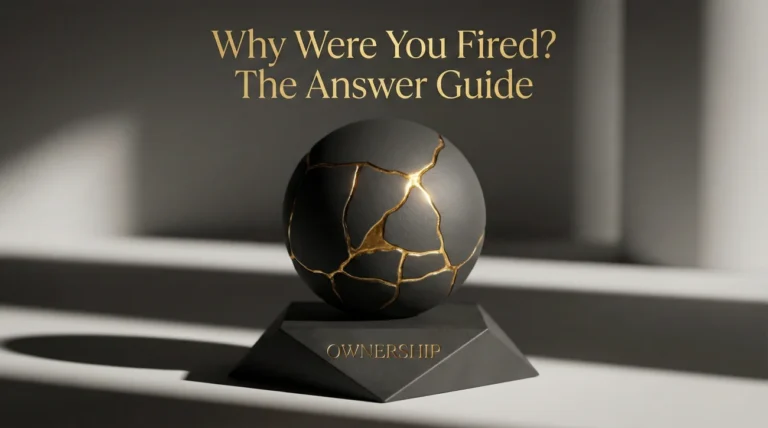 Why Were You Fired: A 45 Second Interview Answer That Rebuilds Trust
