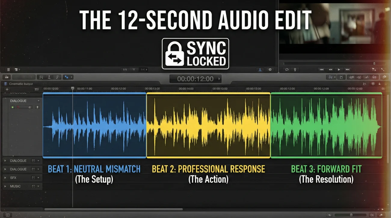 12 Second Framework Audio Editing UI