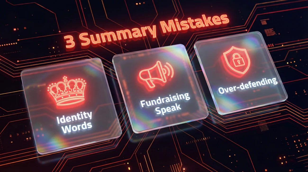 3 Resume Summary Mistakes Flight Risk