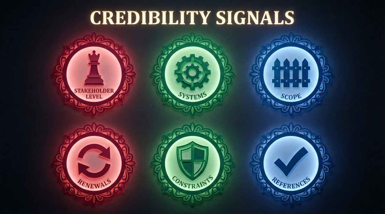 6 Credibility Signals Paper Badges