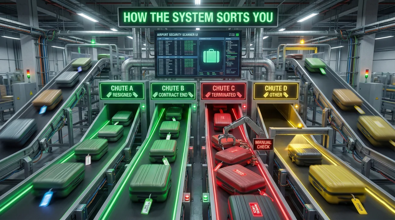 Application Sorting Buckets Baggage Claim