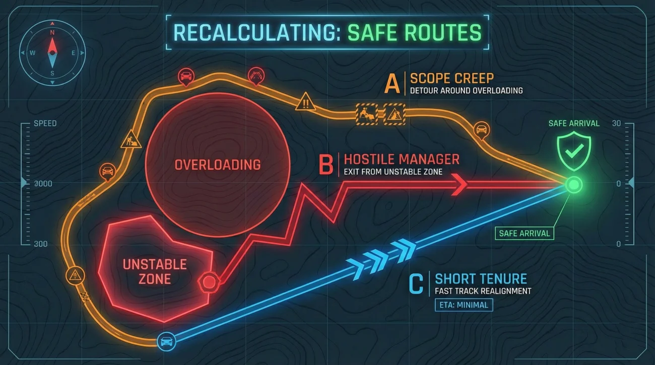 Interview Answer Variations Route Map
