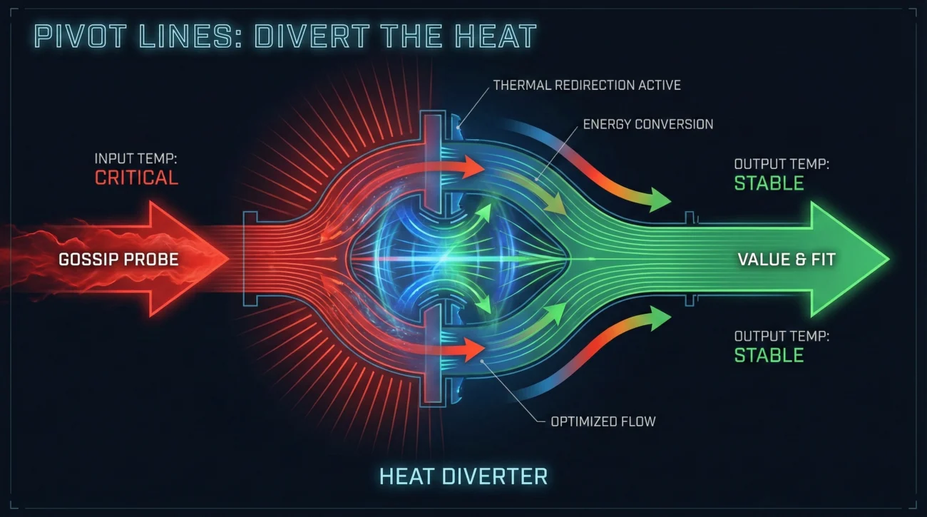 Pivot Lines Heat Diversion Schematic