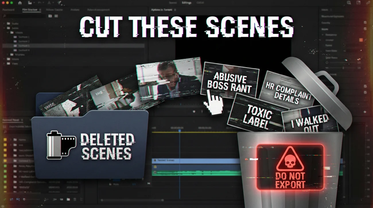 What Not To Say Deleted Scenes Bin