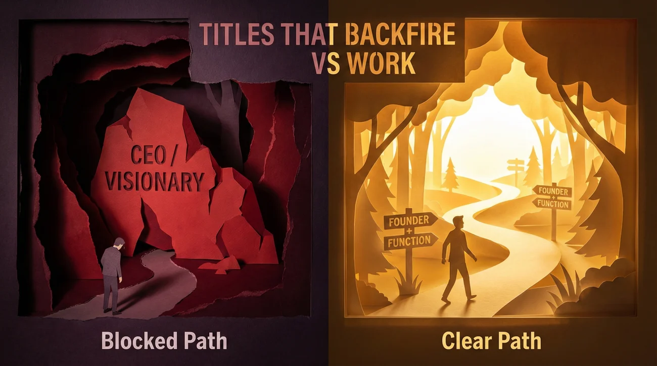 Founder Title Mistakes Vs Solutions