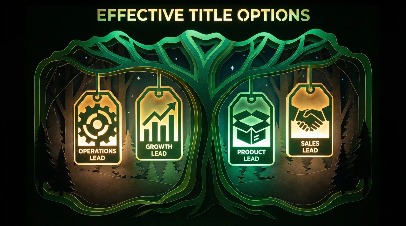 Founder Title Options Menu
