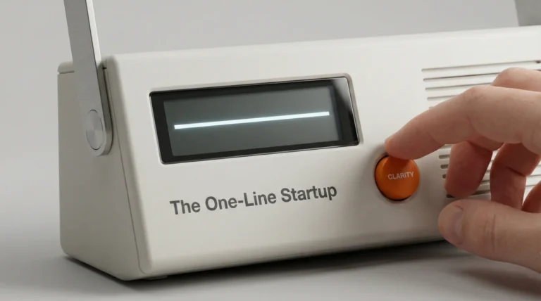 How to Describe Your Startup in One Line (So It Sounds Real, Not Like a Placeholder)