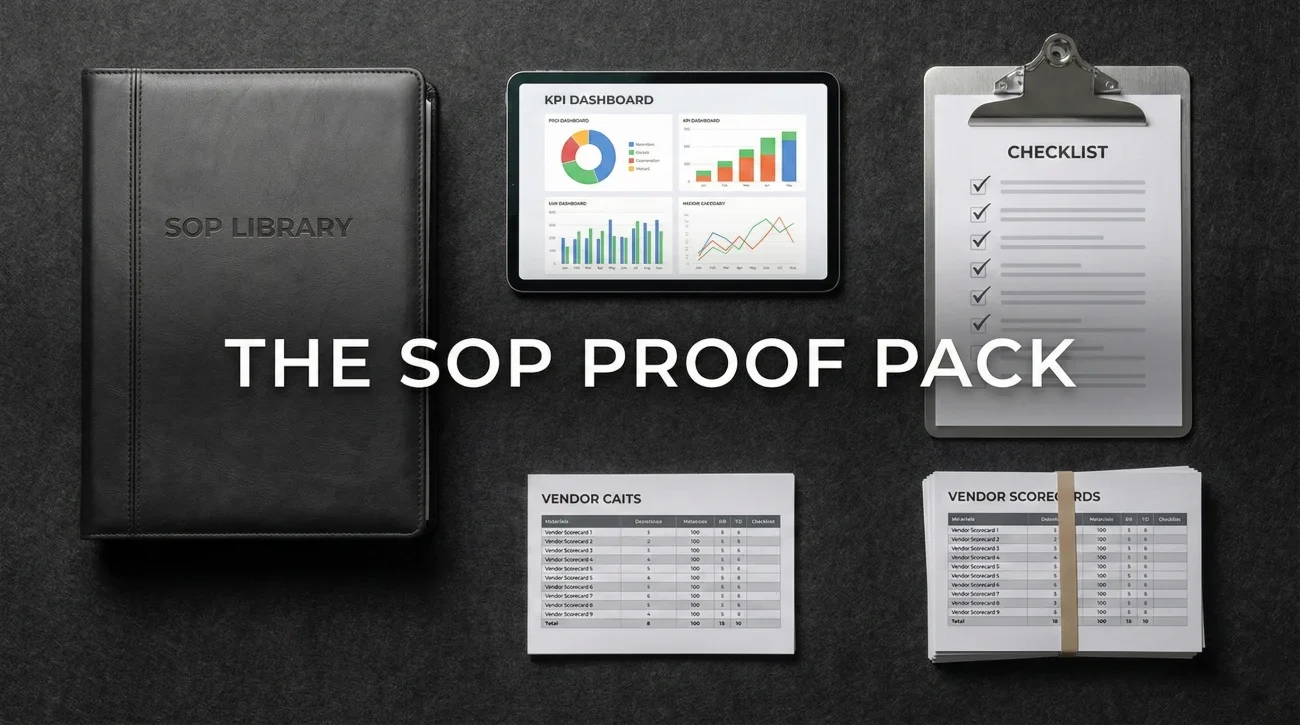 SOP Proof Pack Artifacts