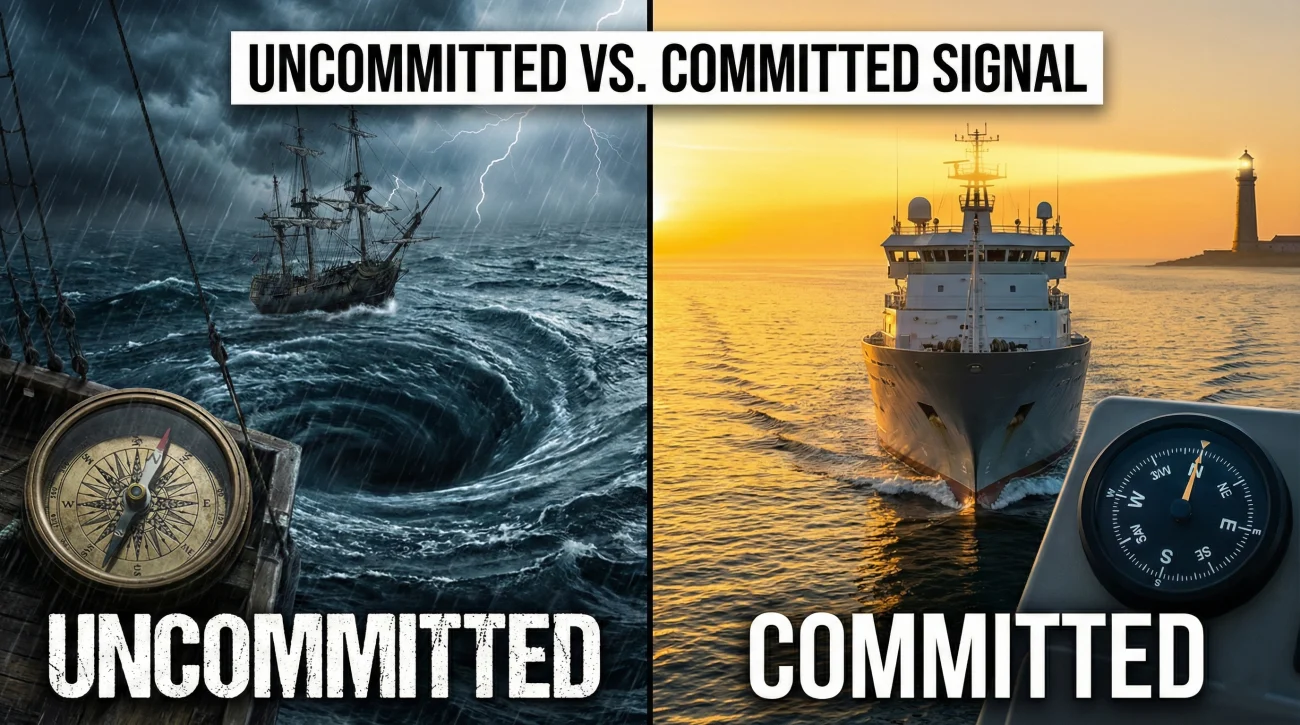 Comparison Between Uncommitted Versus Committed Career Change Mindset