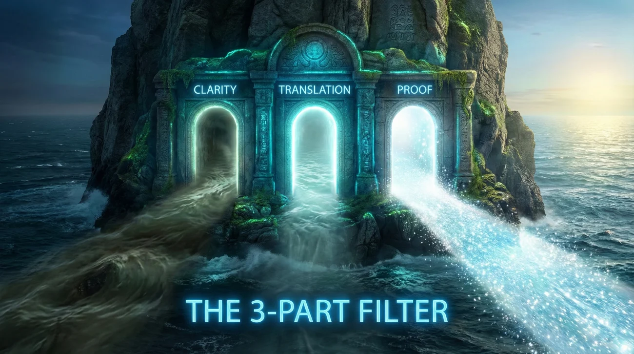 Three Part Resume Screening Filter Clarity Translation And Proof