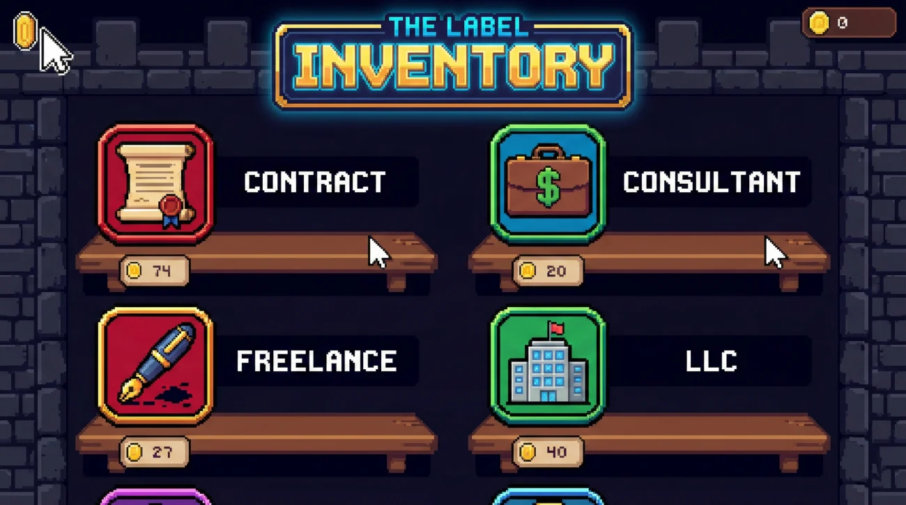 Credible Resume Labels Pixel Art Collection