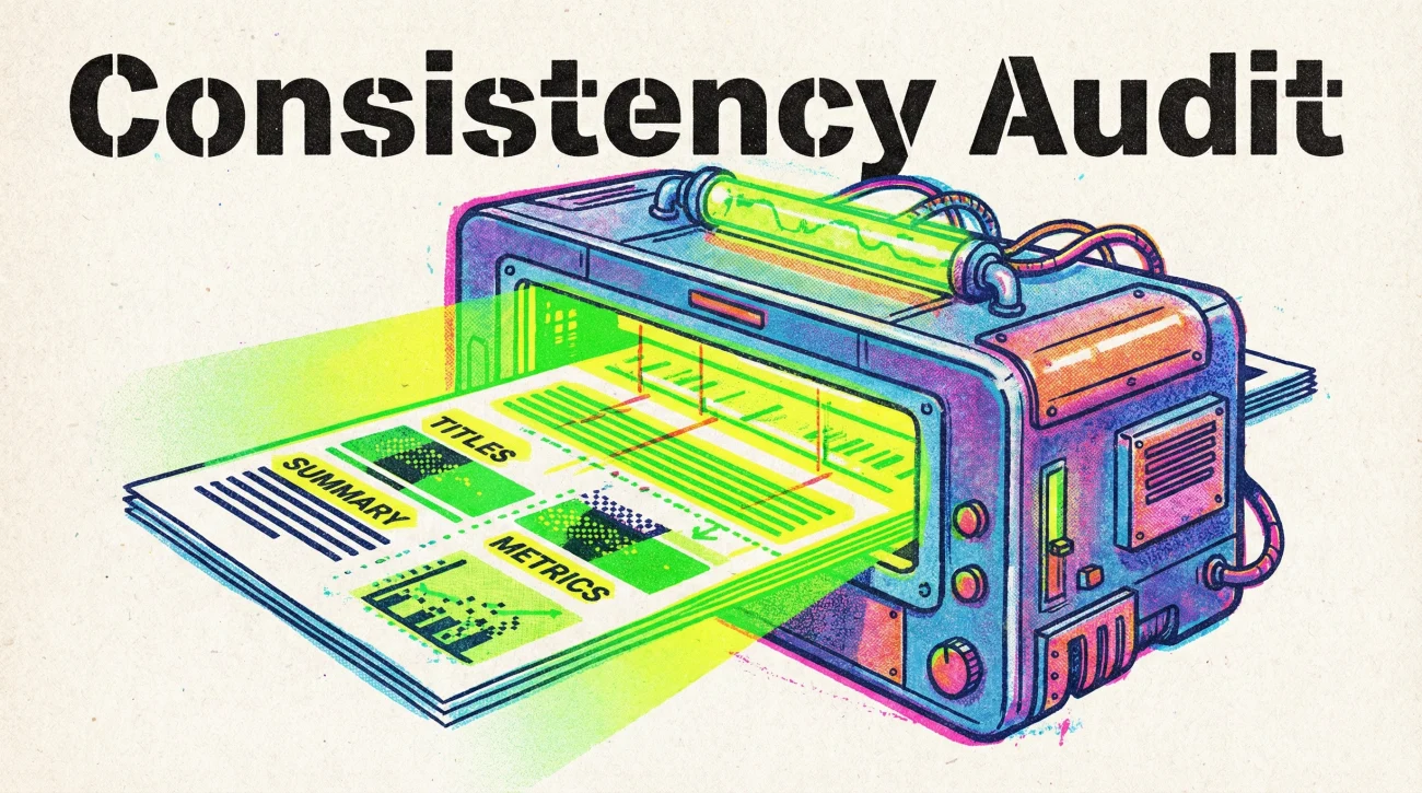 Resume Consistency Audit Scanner Risograph