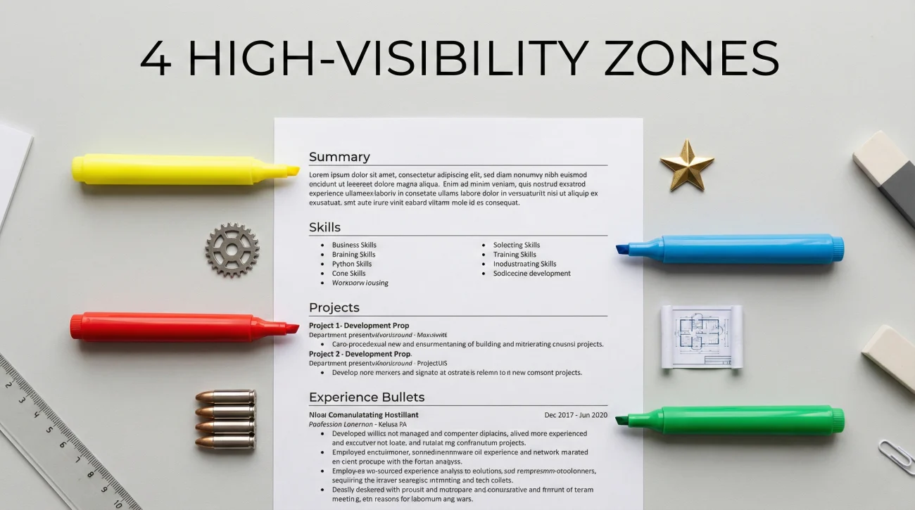 Resume Proof Placement Zones