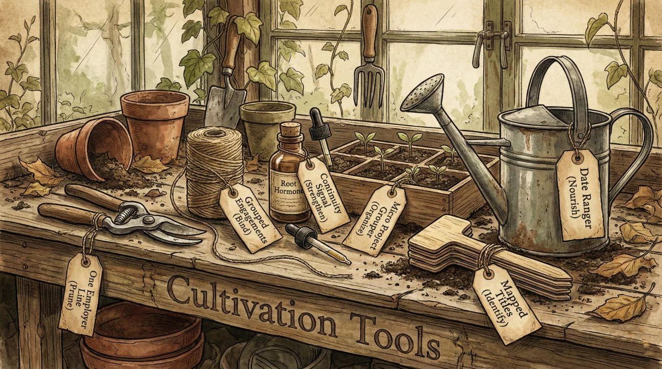 Resume Structure Fixes Gardening Tools