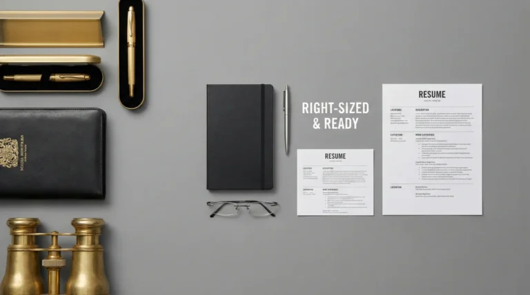 How to Tone Down Your Resume for a Lower Role Without Looking Desperate
