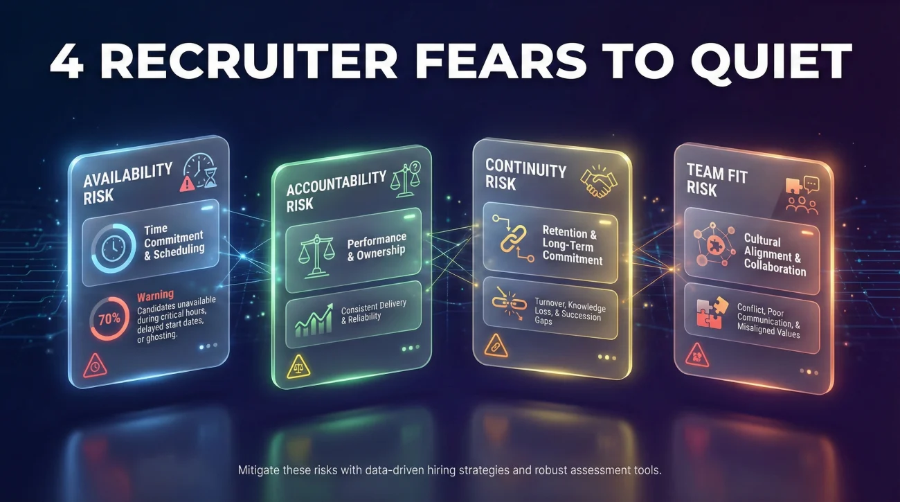 Common Recruiter Worries About Freelance Experience