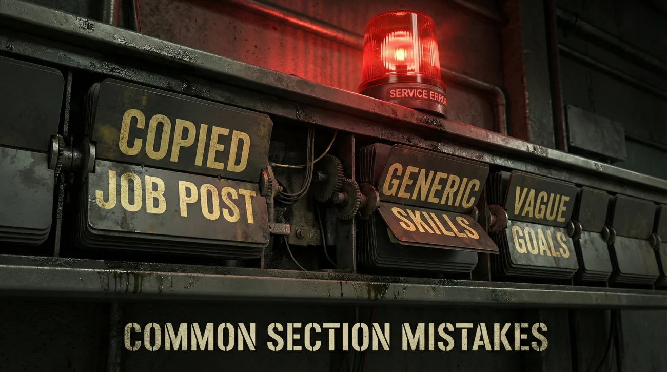 Common Resume Summary And Objective Mistakes To Avoid