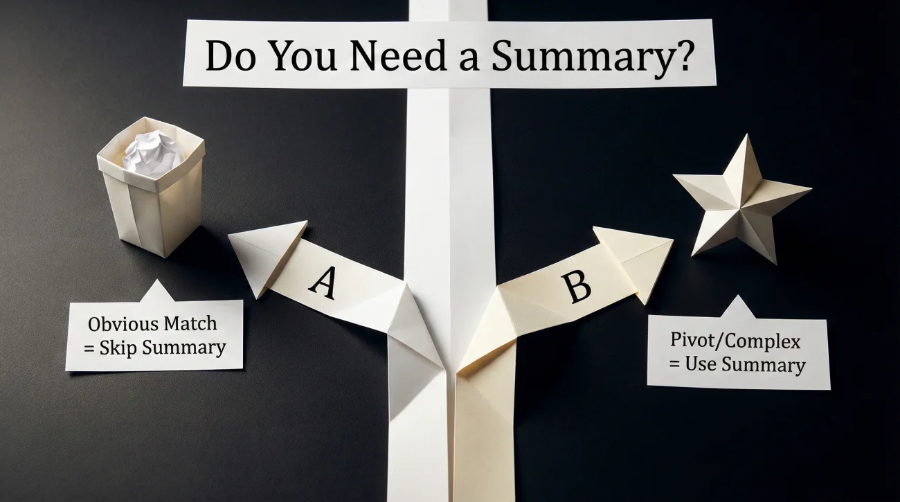Decision Guide On When To Use A Resume Summary For Entry Level