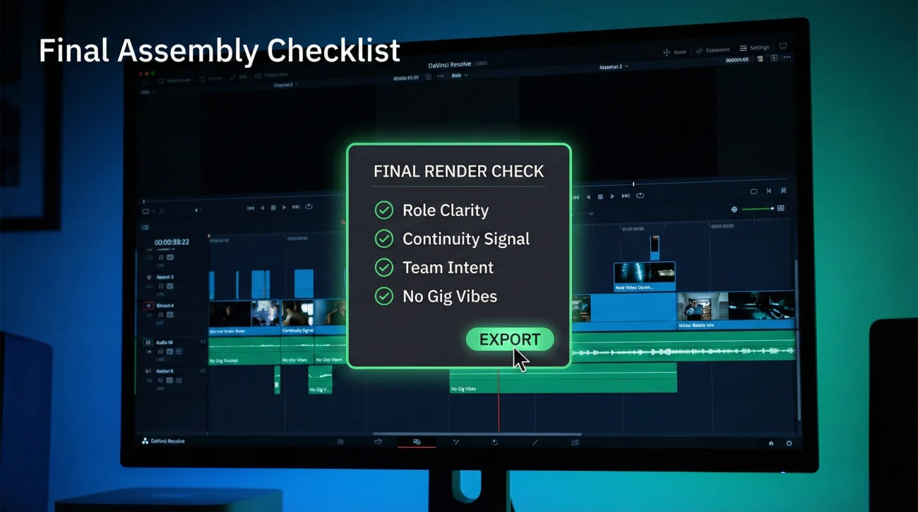 Freelancer Resume Summary Final Checklist On Editing Monitor