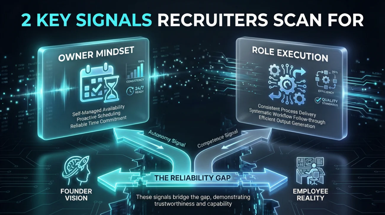Key Founder Signals Recruiters Scan For On Resumes