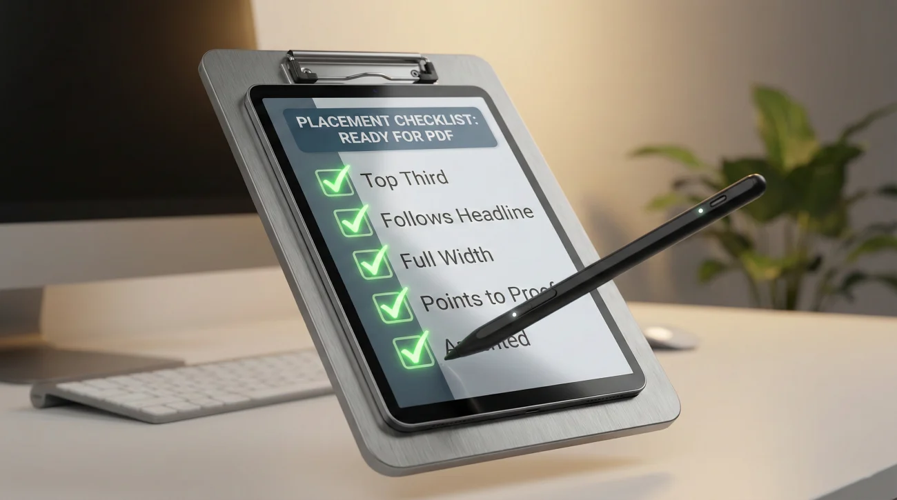 Pre-Export Checklist For Resume Summary Positioning