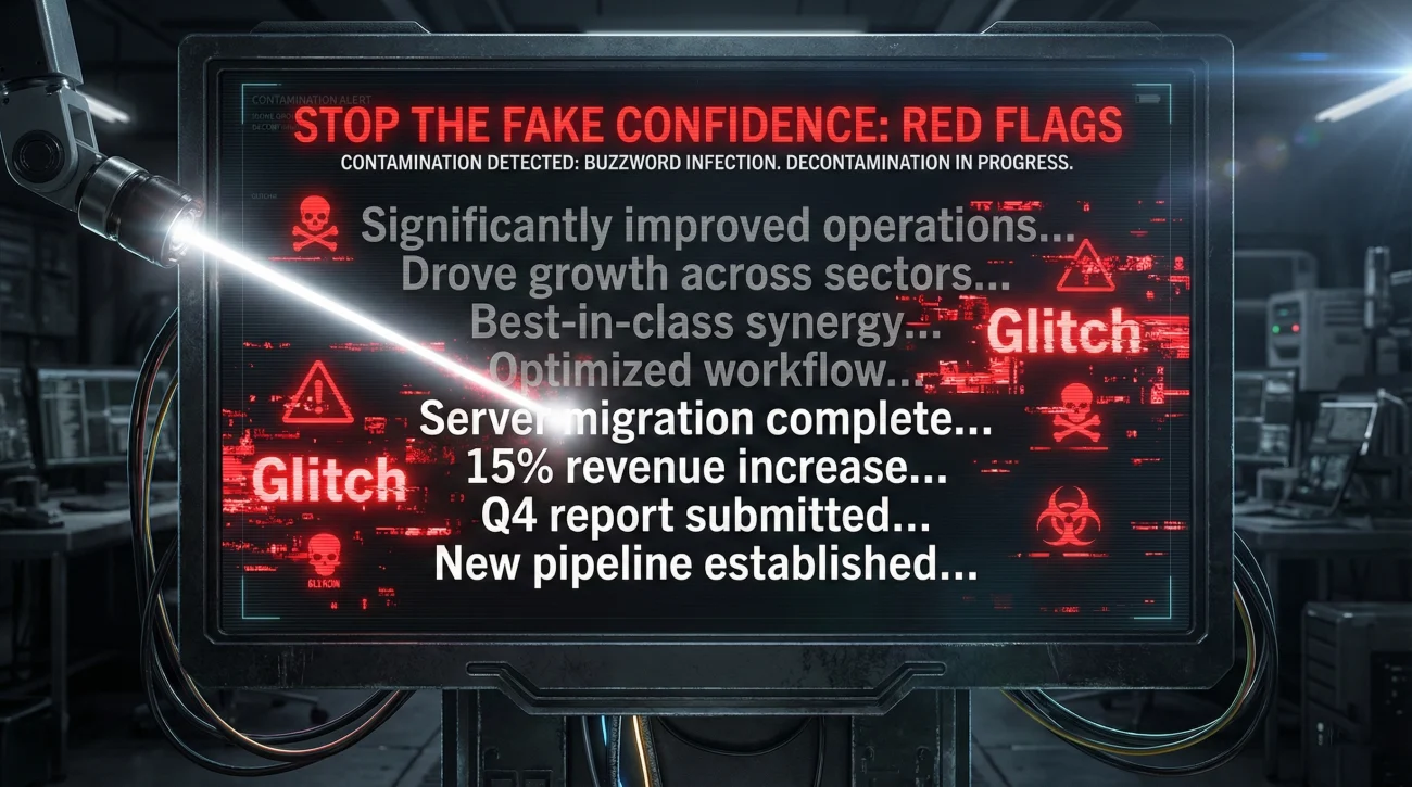 Resume Red Flags And Fake Confidence Patterns