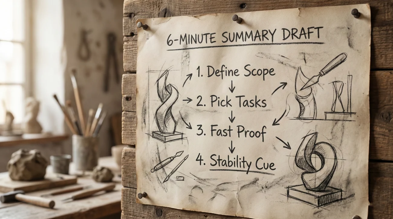 Six Minute Resume Summary Drafting Process For Overqualified Roles