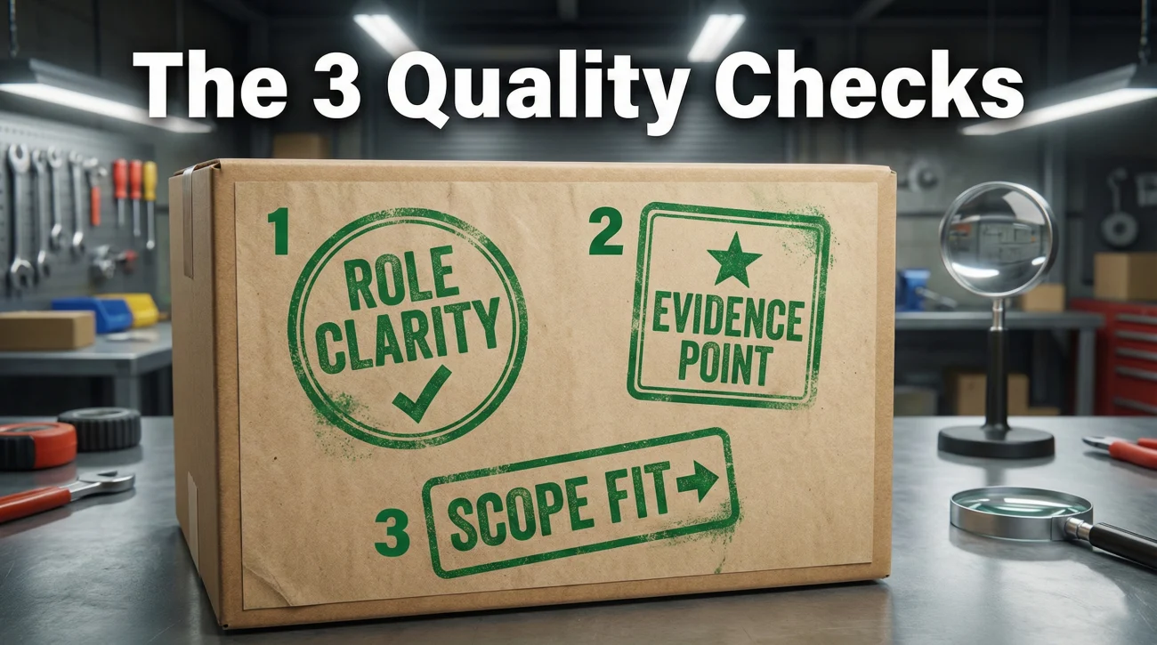 Three Quality Checks Every Resume Summary Must Pass