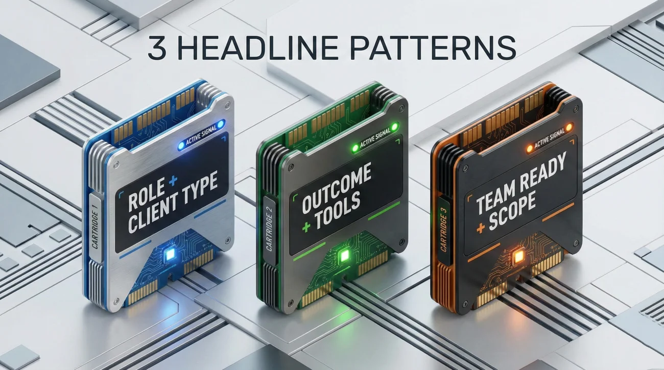 Three Resume Headline Patterns For Freelancers To Signal Continuity