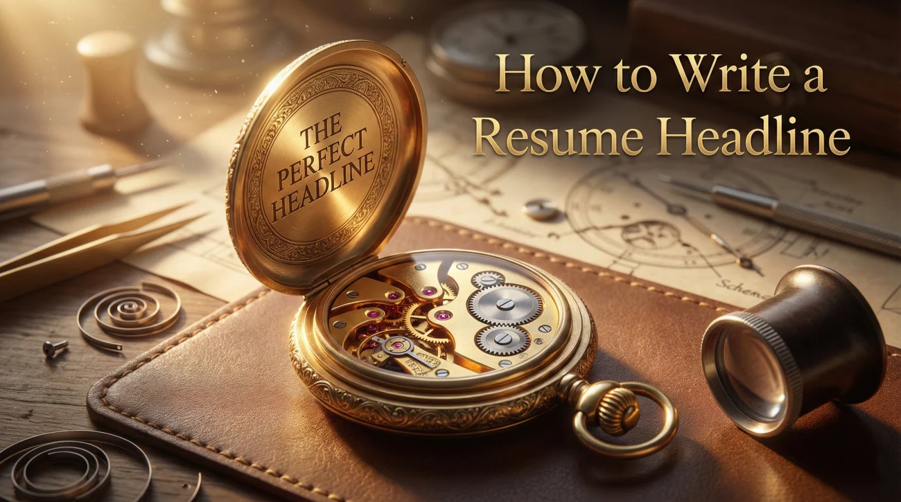 How To Write A Resume Headline