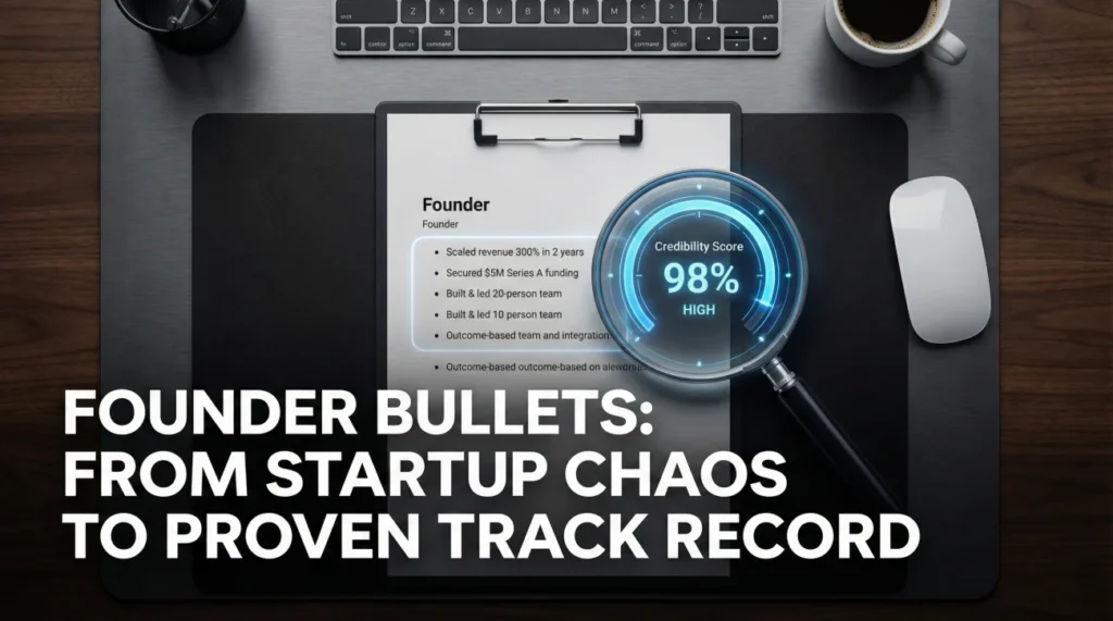 Resume Bullet Points For Founders