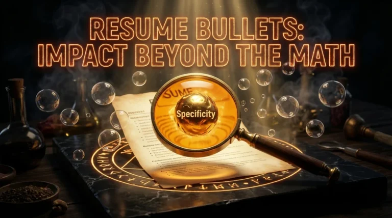 Resume Bullet Points Without Numbers: How to Show Impact Without Making Up Metrics