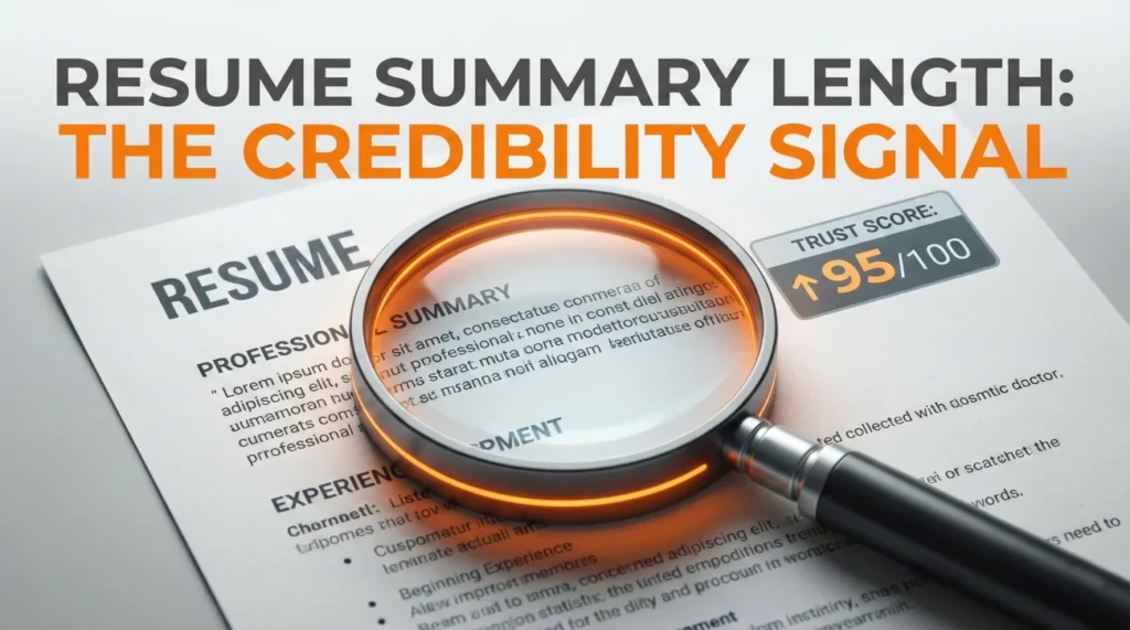 Resume Summary Length