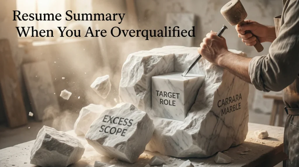 Resume Summary When Overqualified