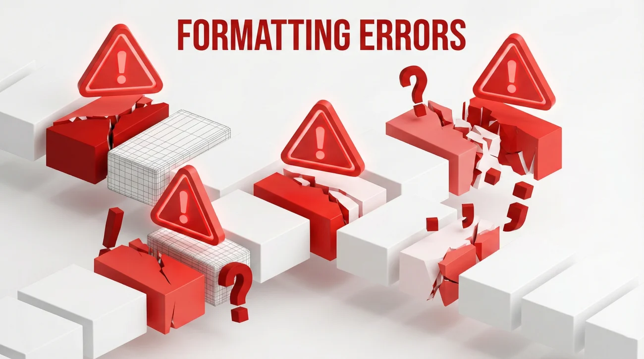 Common Date Formatting Errors