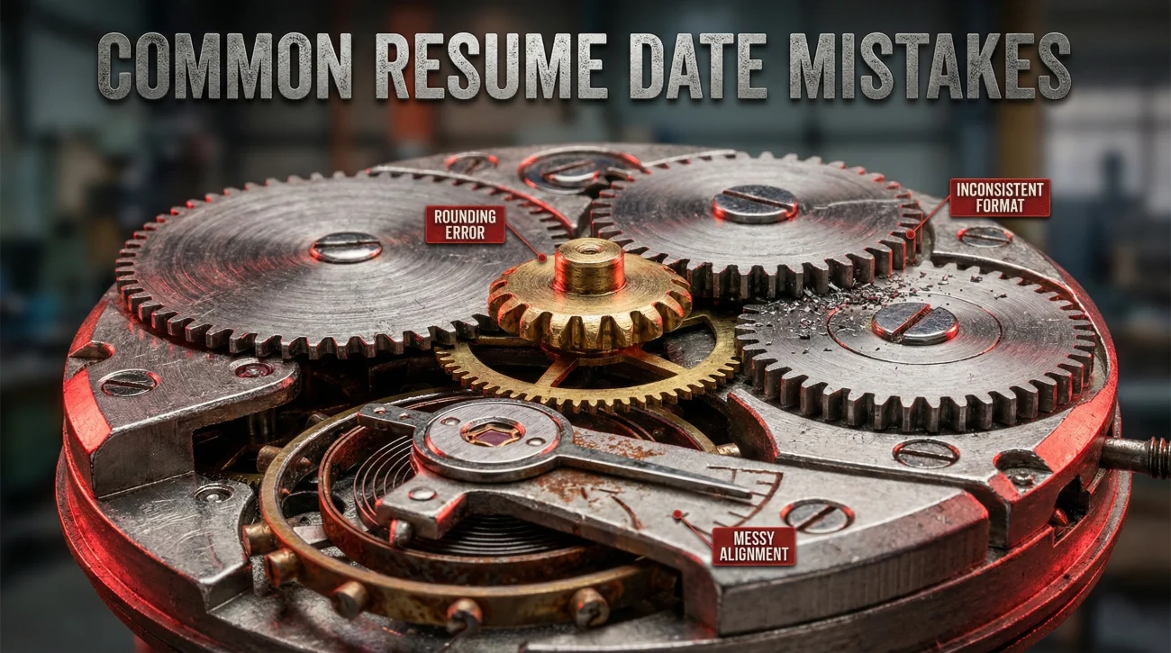 Common Mistakes With Resume Dates To Avoid