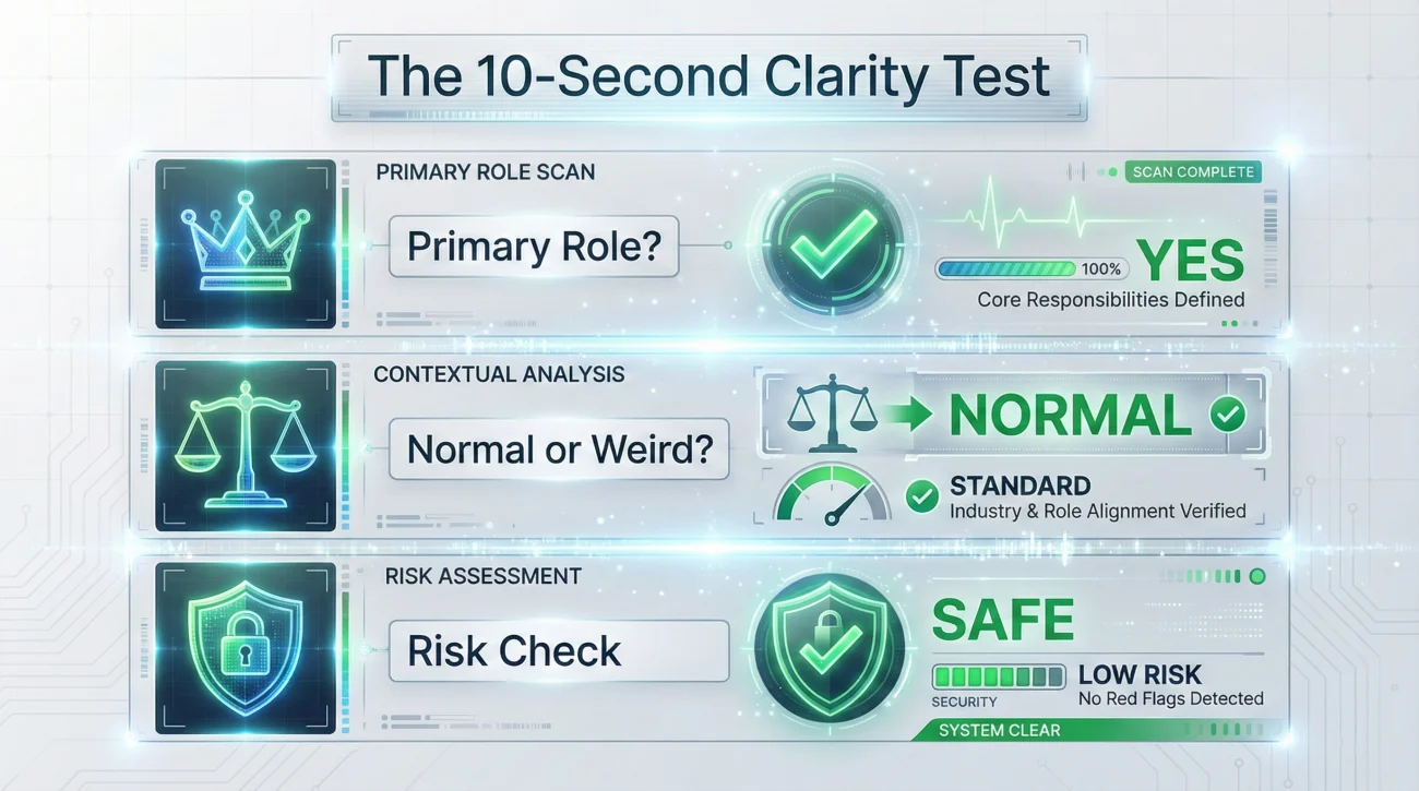 Recruiter Clarity Test Checklist For Overlapping Dates