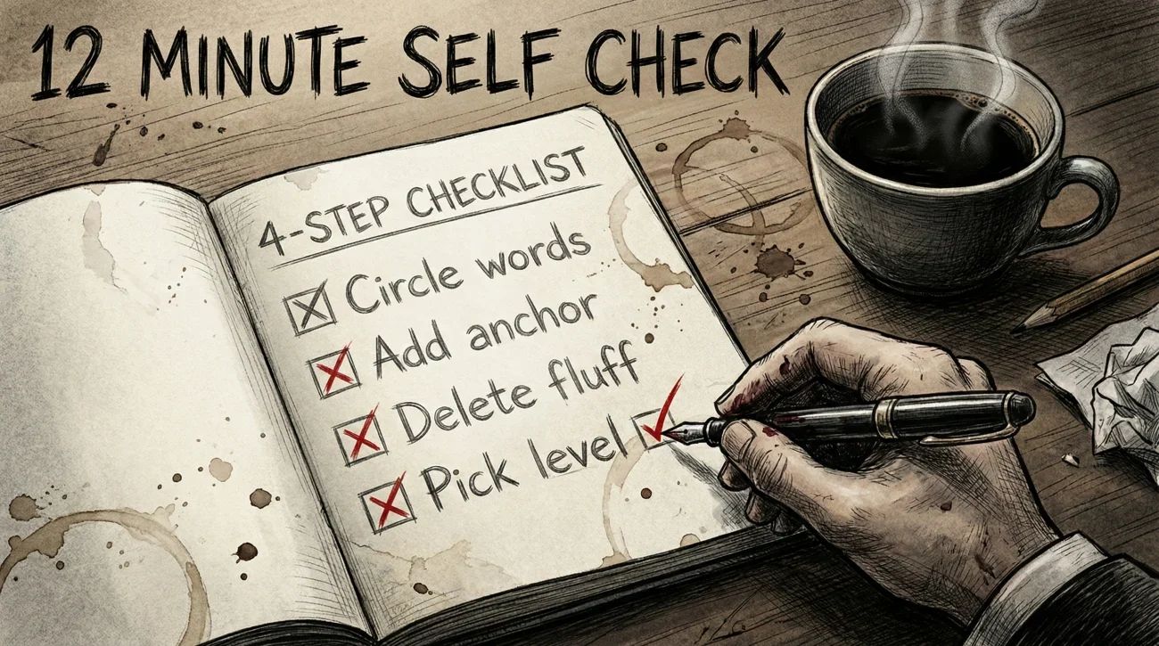 Resume Bullet Self Check Routine