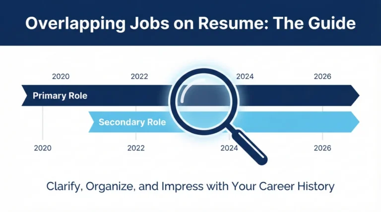 Overlapping Jobs on a Resume: How to Show Two Roles Without Looking Messy