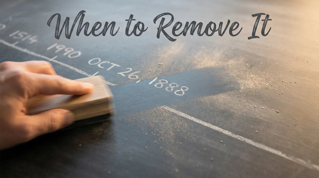 When To Remove Graduation Year