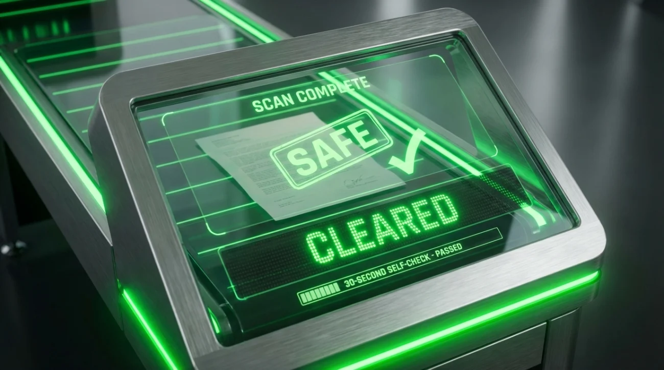 Cover Letter Final Security Check