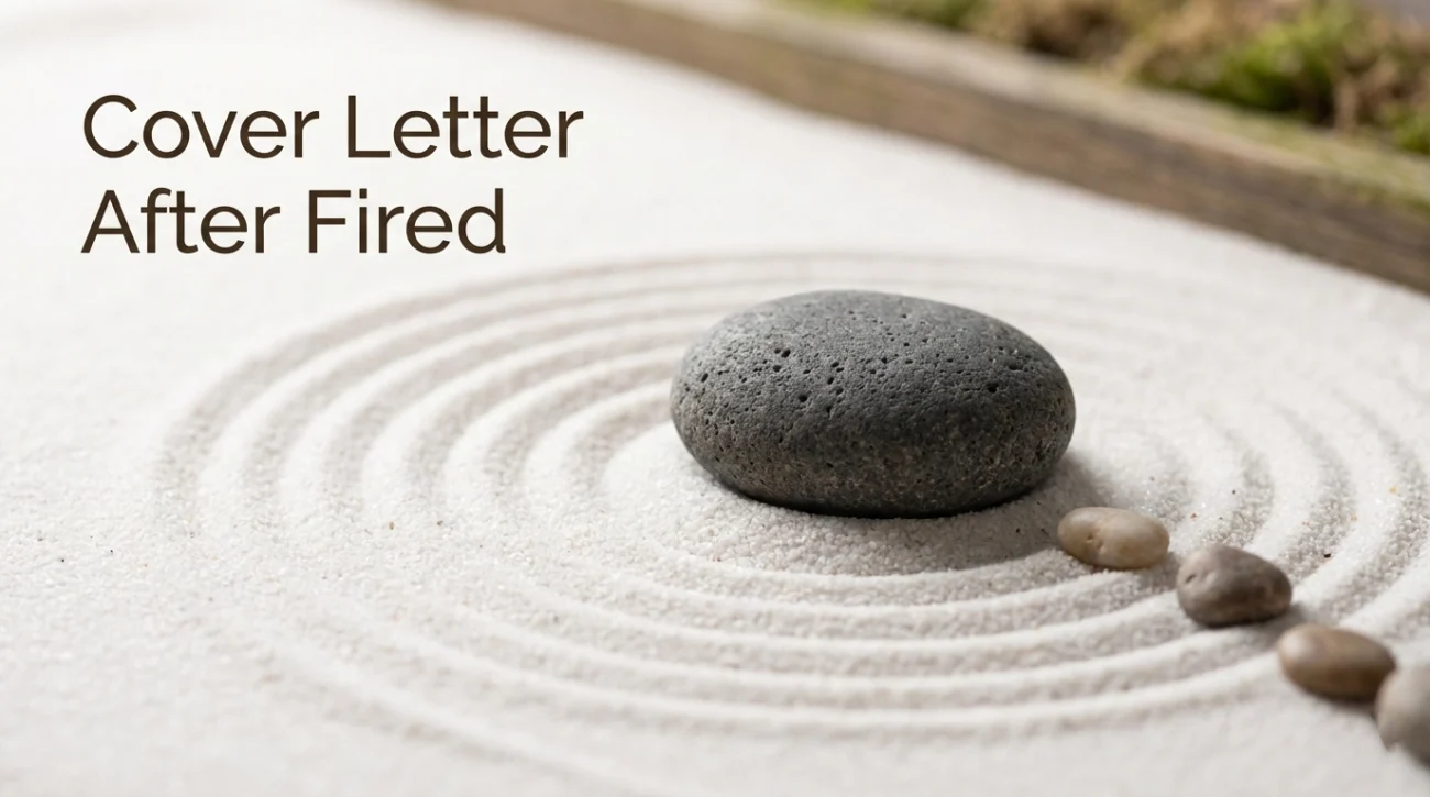 Cover Letter After Being Fired