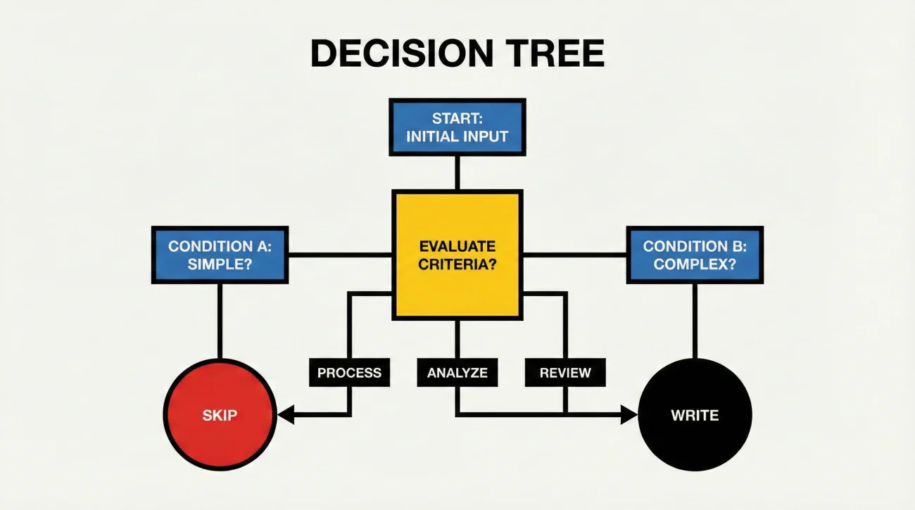Cover Letter Decision Tree