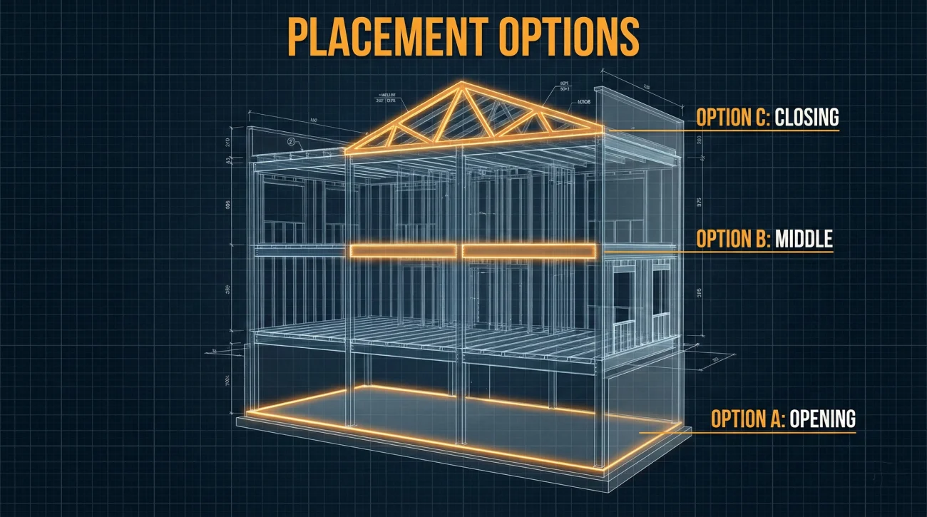 Layoff Paragraph Placement Options