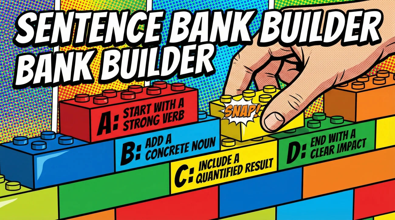 Sentence Bank Building Blocks