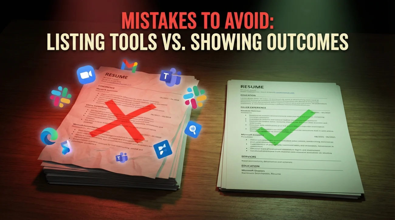 Common Remote Resume Mistakes To Avoid