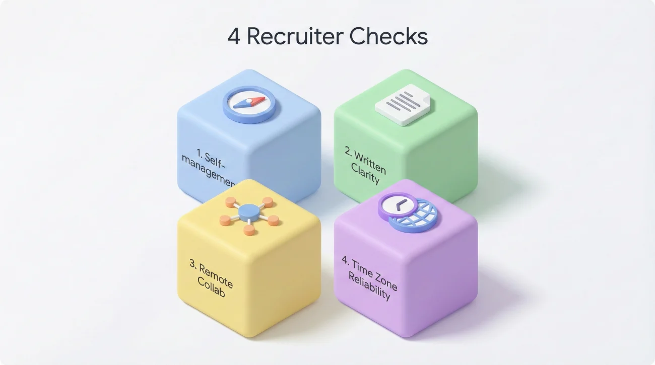 Four Remote Recruiter Checks